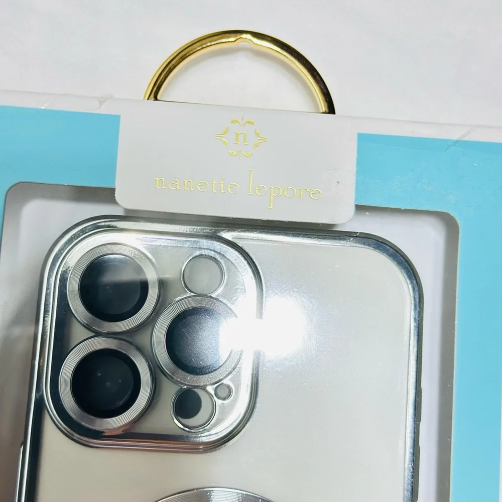Nanette Lepore Metallic Phone Case with MagSafe